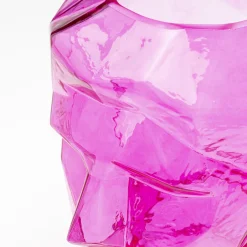 Cheap Vaas Prisma Face Pink 30cm Kasten|Tuinmeubelen