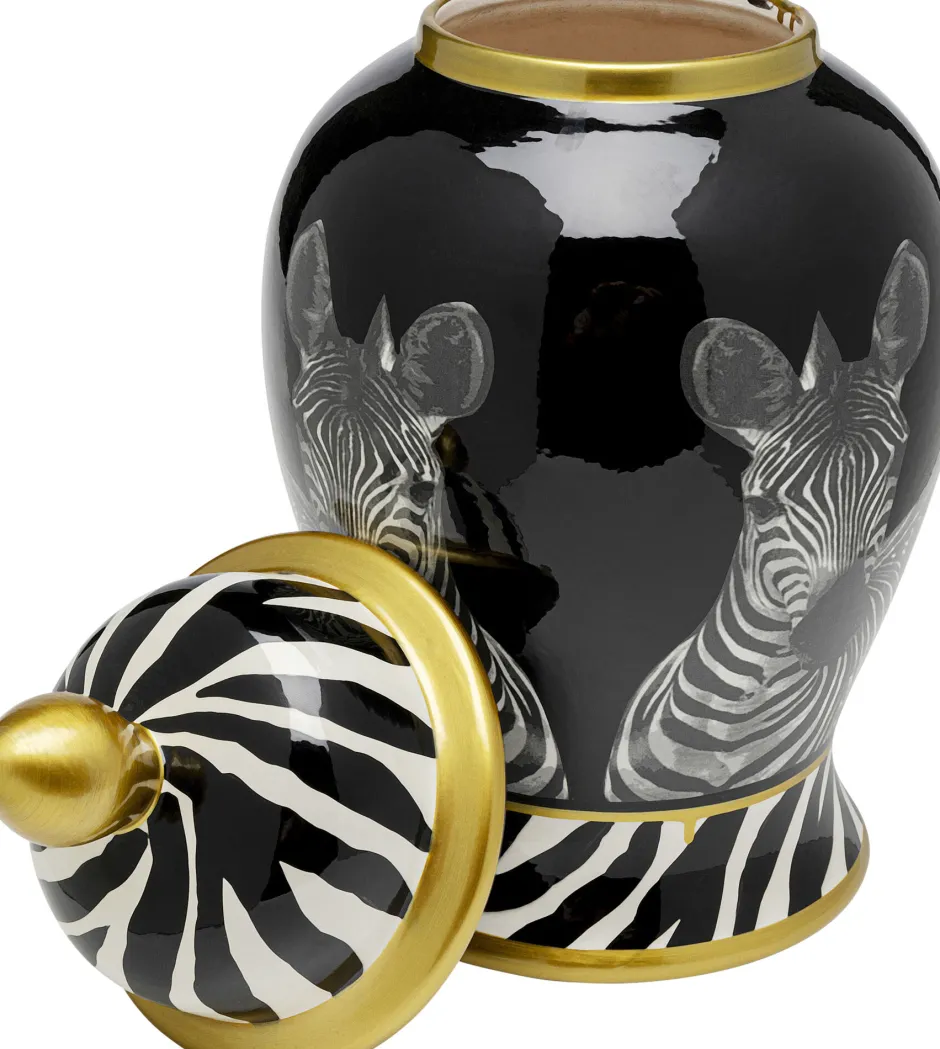 Best Vaas Zebra Face 46cm Woondecoratie|Kasten