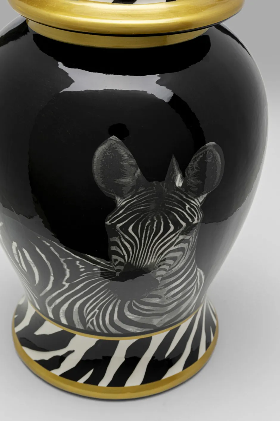 Best Vaas Zebra Face 46cm Woondecoratie|Kasten