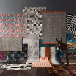 Online Vloerkleed Cosmo Fur Grijs 200x300cm Vloerkleden & Textiel|Kasten