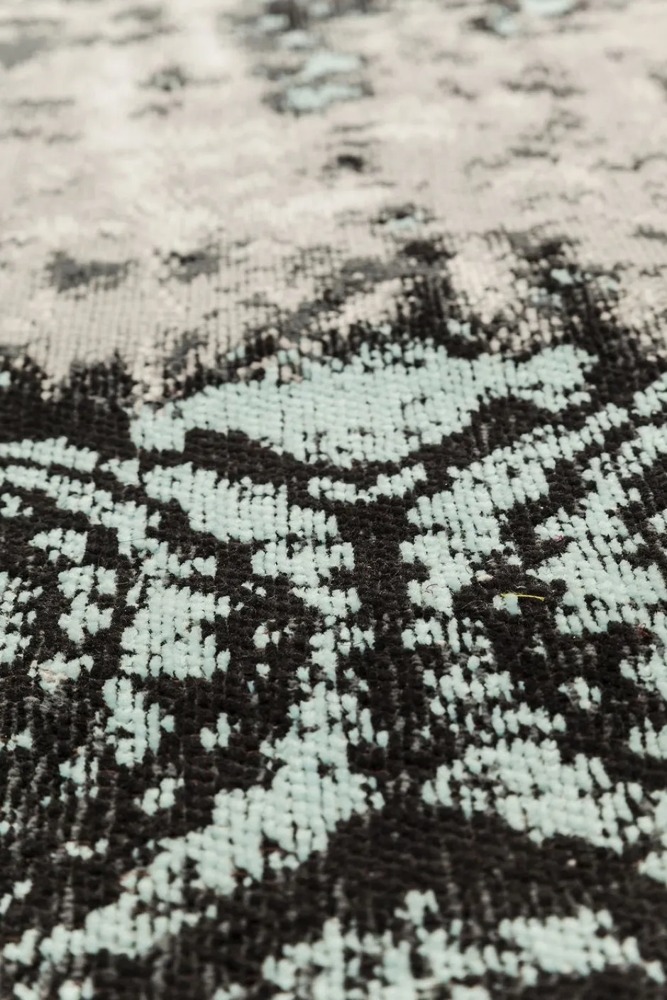 Outlet Vloerkleed Kelim Ornament Turquoise 170x240cm Vloerkleden & Textiel|Kasten