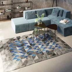 Fashion Vloerkleed Triangle Grijs 170x240cm Vloerkleden & Textiel|Kasten