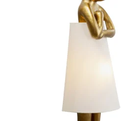 Online Vloerlamp Animal Rabbit Gold-White 150cm Vloerlampen|Kasten