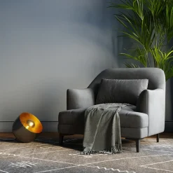 Store Vloerlamp Apollon Smooth Black Ø28cm Vloerlampen|Kasten