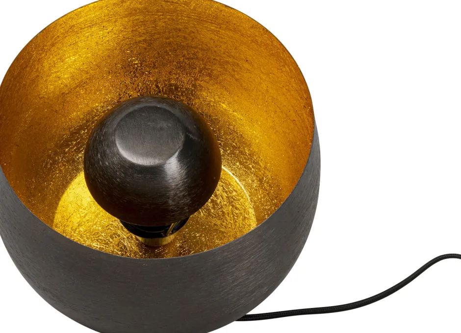 Store Vloerlamp Apollon Smooth Black Ø28cm Vloerlampen|Kasten