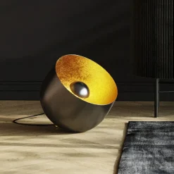 Fashion Vloerlamp Apollon Smooth Black Ø35cm Vloerlampen|Kasten