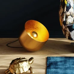 Best Vloerlamp Apollon Smooth Gold Ø35cm Vloerlampen|Kasten