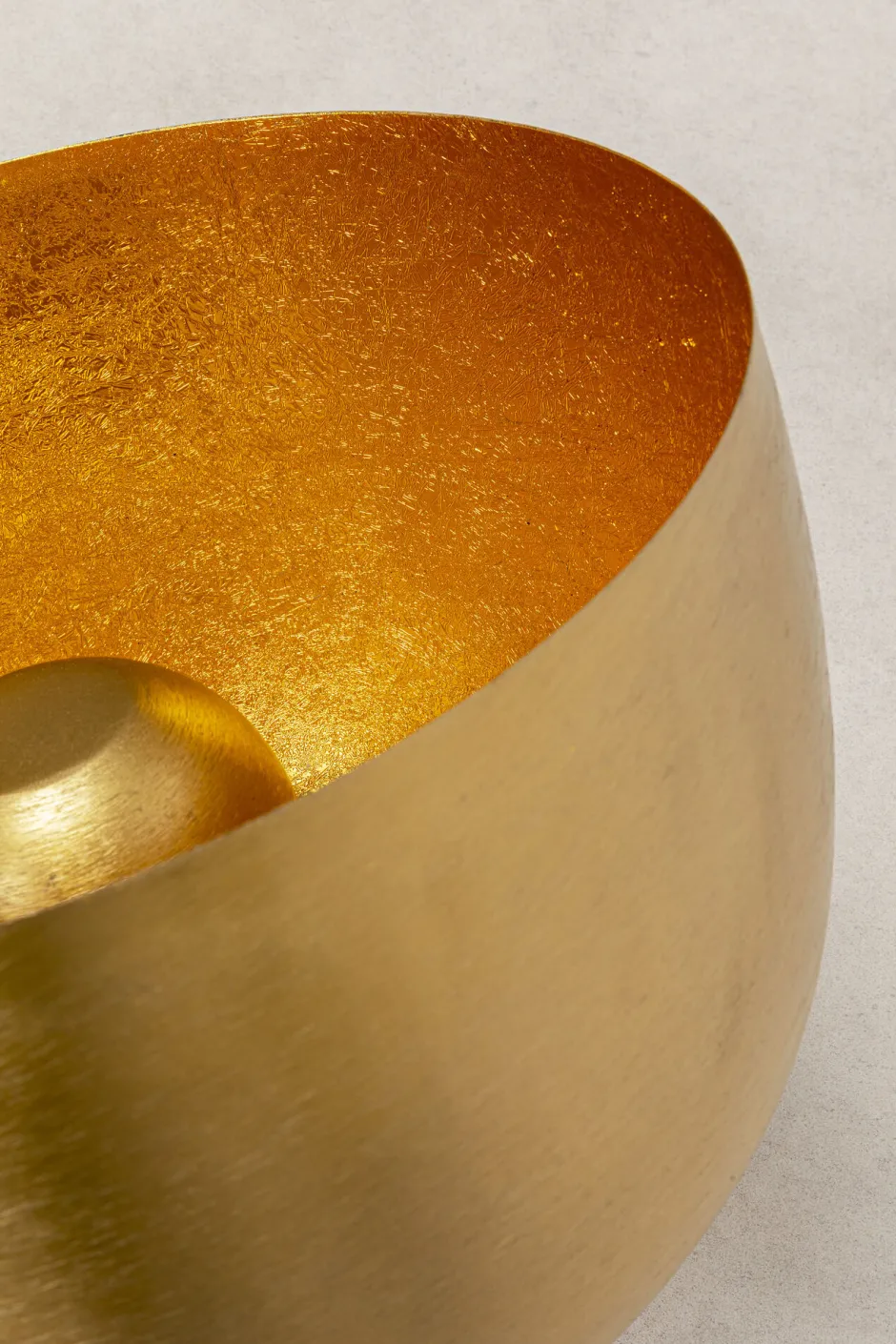 Best Vloerlamp Apollon Smooth Gold Ø35cm Vloerlampen|Kasten