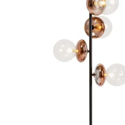 Fashion Vloerlamp Double Bubble Copper 165cm Vloerlampen|Kasten