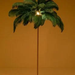 Shop Vloerlamp Feather Palm Green 165cm Vloerlampen|Tuinmeubelen
