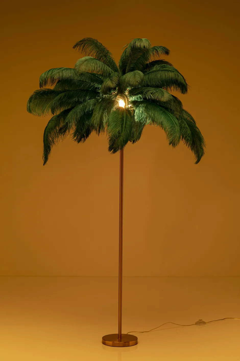 Shop Vloerlamp Feather Palm Green 165cm Vloerlampen|Tuinmeubelen