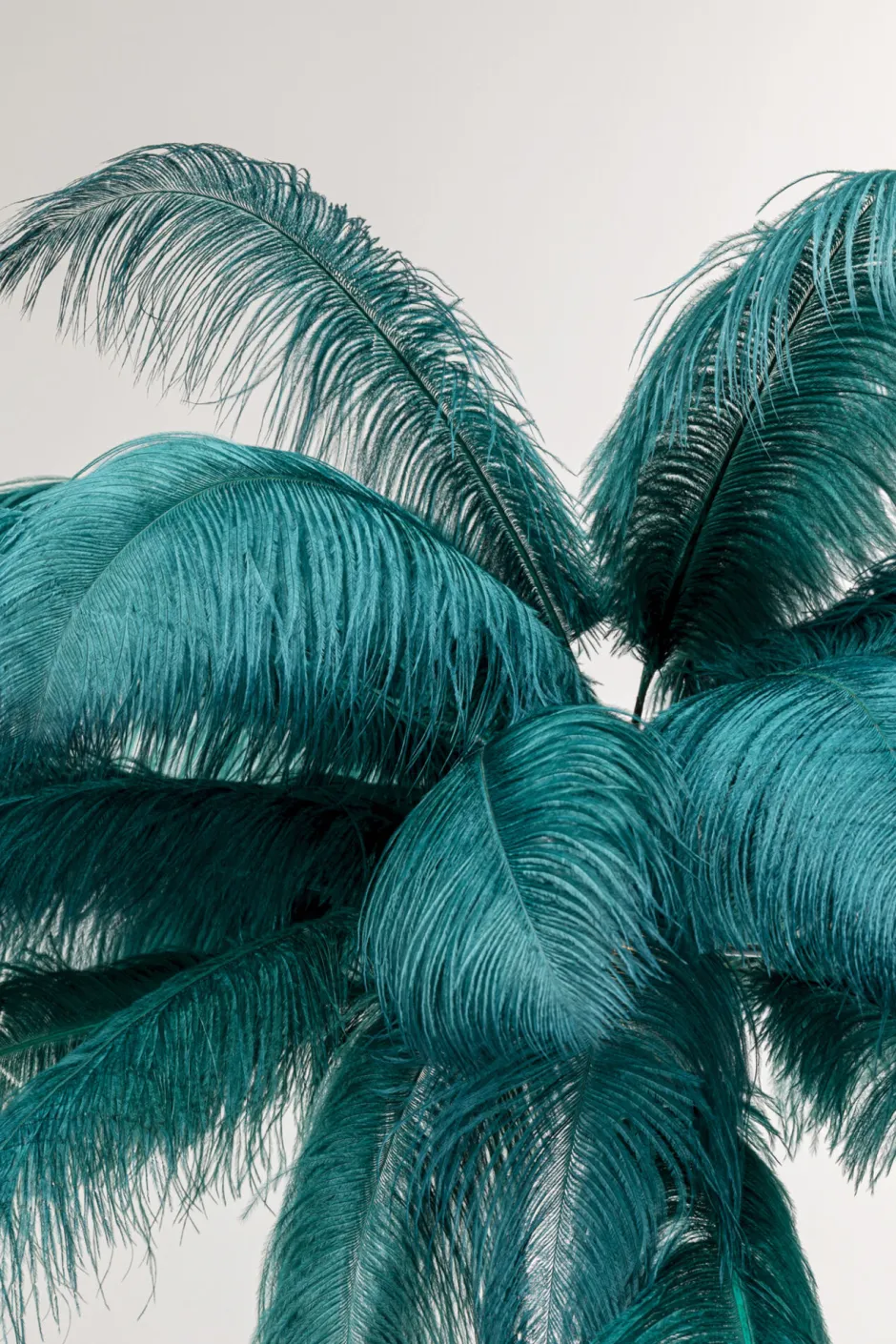Shop Vloerlamp Feather Palm Green 165cm Vloerlampen|Tuinmeubelen