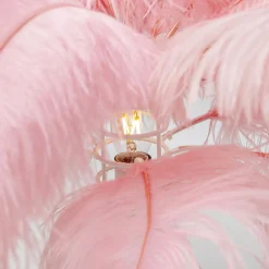 Shop Vloerlamp Feather Palm Pink 165cm Vloerlampen|Kasten