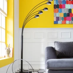 Store Vloerlamp Five Fingers Mat Zwart Vloerlampen|Kasten