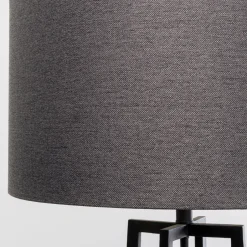 Outlet Vloerlamp Timon Black 160cm Vloerlampen|Kasten