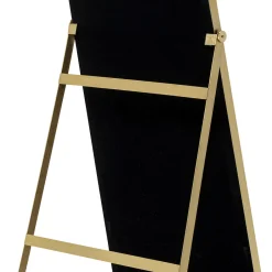 Hot Vloerspiegel Curve Arch Gold 55x160cm Spiegels|Kasten