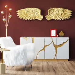 Online Wanddecoratie Angel Wings (Set Van 2) Tuinmeubelen