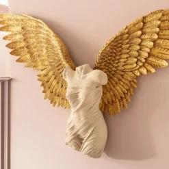Outlet Wanddecoratie Gela Angel 203x140cm Kasten|Tuinmeubelen
