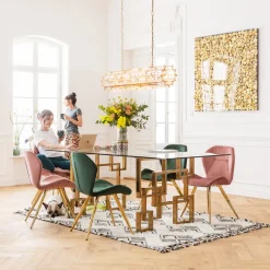 Flash Sale Wanddecoratie Gold Flower 120x120cm Wanddecoratie|Kasten
