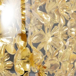 Clearance Wanddecoratie Gold Flower 80x80cm Wanddecoratie|Kasten