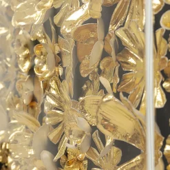 Clearance Wanddecoratie Gold Flower 80x80cm Wanddecoratie|Kasten