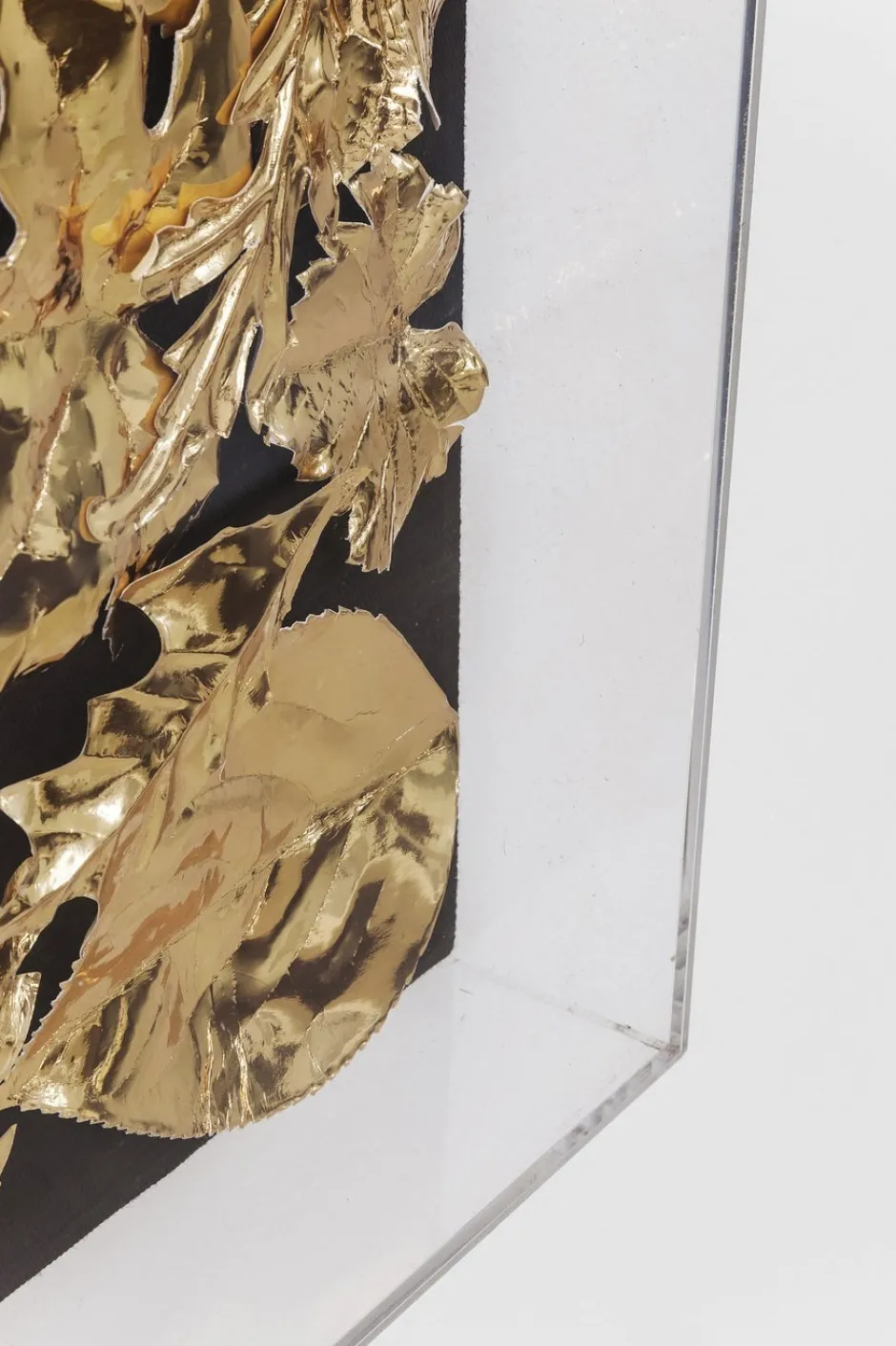 Best Sale Wanddecoratie Gold Leaf 120x120cm Kasten|Tuinmeubelen