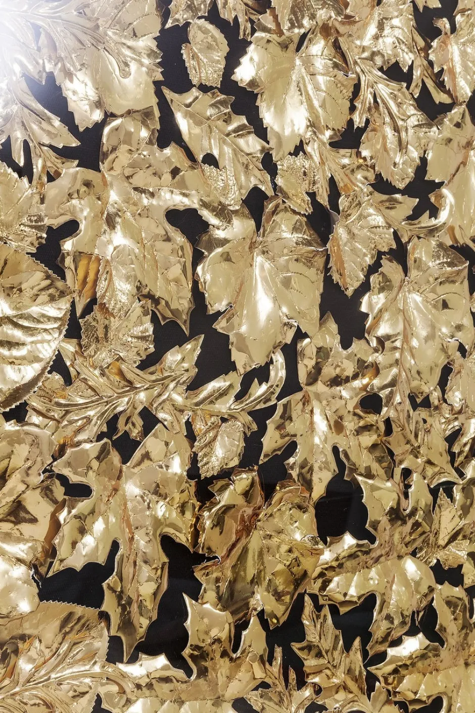 Best Sale Wanddecoratie Gold Leaf 120x120cm Kasten|Tuinmeubelen