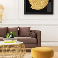 Clearance Wanddecoratie Golden Snail 120x120cm Wanddecoratie|Kasten