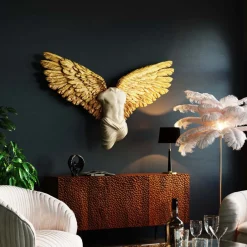 New Wanddecoratie Guardian Angel Male 124x71cm Wanddecoratie|Kasten