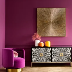 Store Wanddecoratie Illumino 120x120cm Wanddecoratie|Kasten