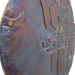 Best Sale Wanddecoratie Kala Antique Anthracite Ø45cm Wanddecoratie|Kasten