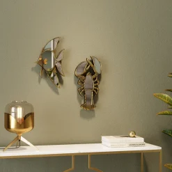 Outlet Wanddecoratie Langosta Spiegel Wanddecoratie|Kasten