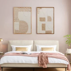 Shop Wanddecoratie Sandy Waves 81x122cm Kasten|Tuinmeubelen