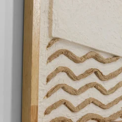 Shop Wanddecoratie Sandy Waves 81x122cm Kasten|Tuinmeubelen