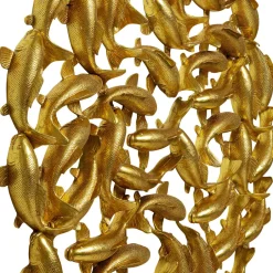 Best Wanddecoratie School Of Koi Gold Ø160cm Wanddecoratie|Kasten