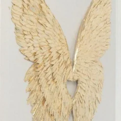 Cheap Wanddecoratie Wings Goud-Wit 120x120cm Wanddecoratie|Kasten