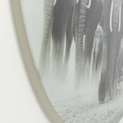 Shop Wandfoto Elephant Walk Ø120cm Kasten|Tuinmeubelen