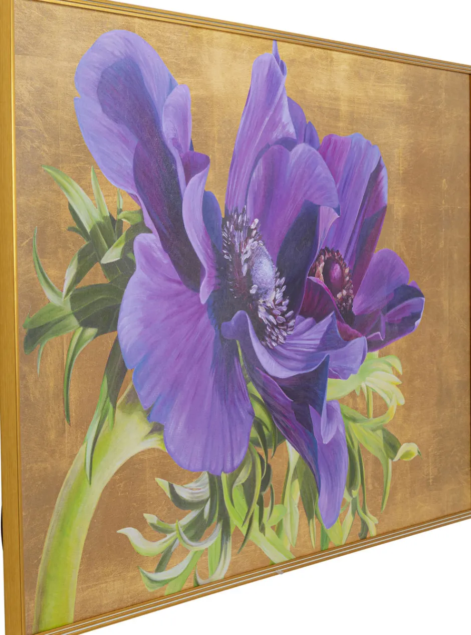 Fashion Wandfoto Foto Violet 150x100cm Wanddecoratie|Kasten