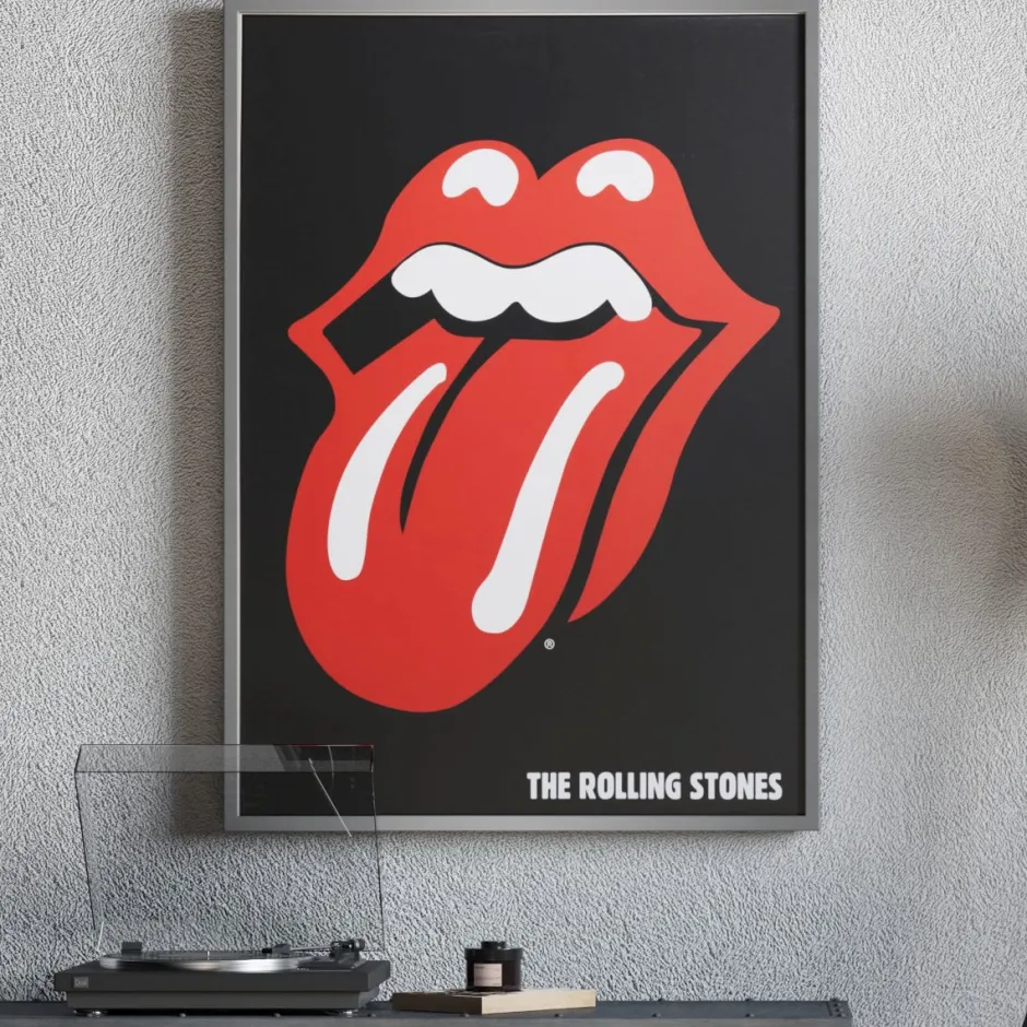Flash Sale Wandfoto Rock Cover 123x88cm Wanddecoratie|Kasten