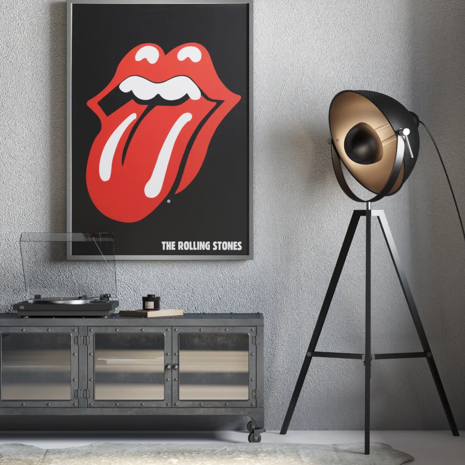 Flash Sale Wandfoto Rock Cover 123x88cm Wanddecoratie|Kasten
