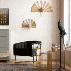 Store Wandkandelaar Ginkgo Leaf 60cm Wanddecoratie|Woondecoratie