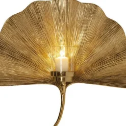 Store Wandkandelaar Ginkgo Leaf 60cm Wanddecoratie|Woondecoratie