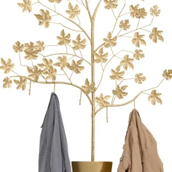 Hot Wandkapstok Leafline Gold 93cm Kapstokken|Tuinmeubelen