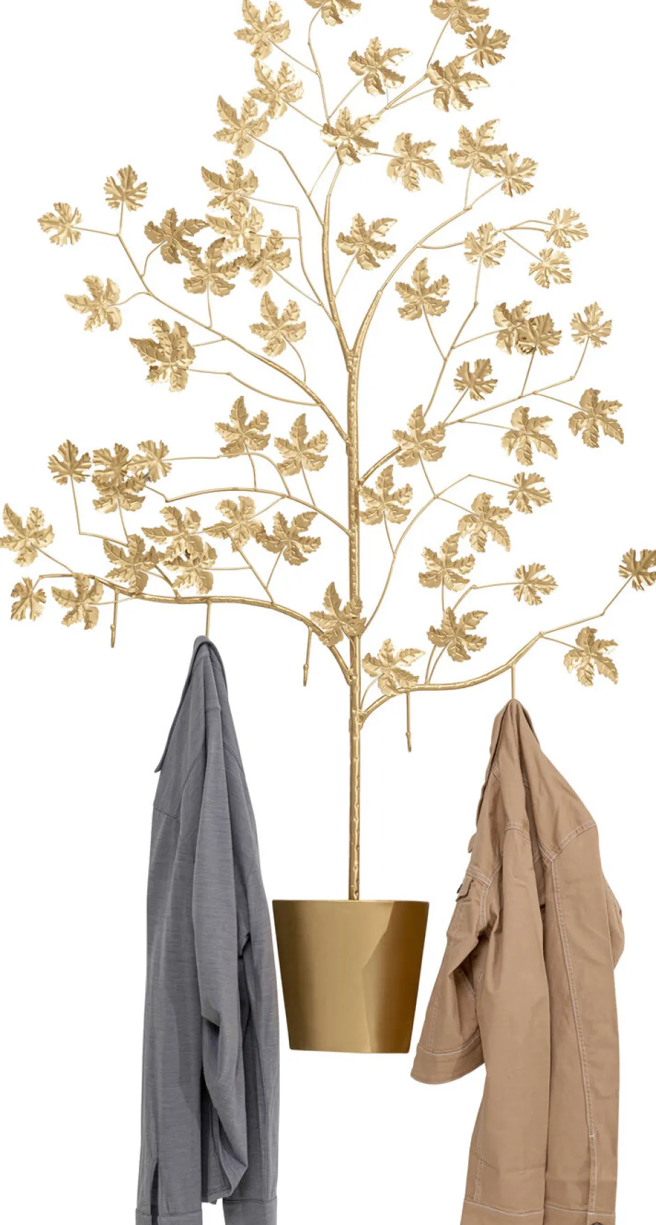 Hot Wandkapstok Leafline Gold 93cm Kapstokken|Tuinmeubelen