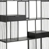 Online Wandkast Bologna Black 125x200cm Kasten|Tuinmeubelen