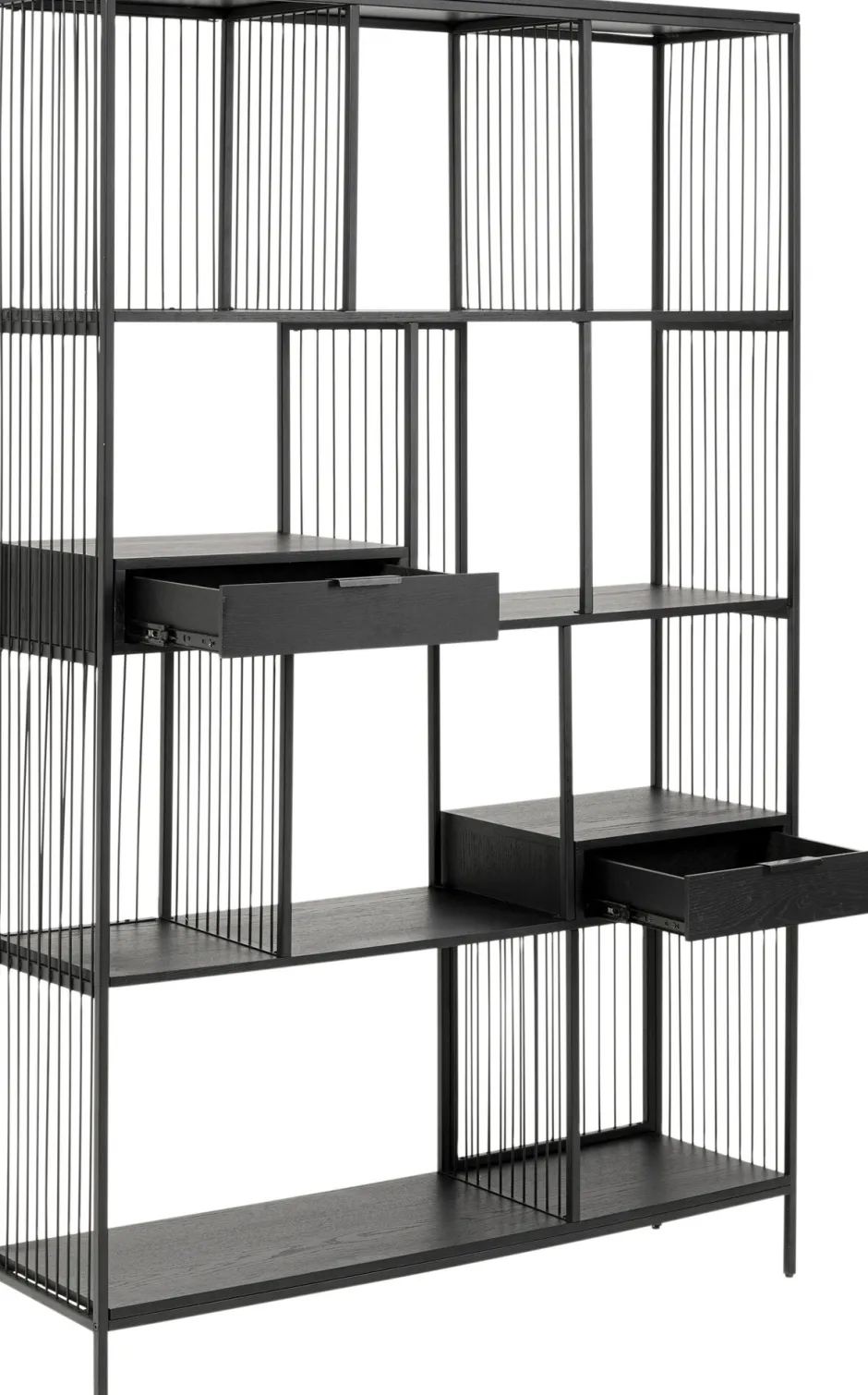 Online Wandkast Bologna Black 125x200cm Kasten|Tuinmeubelen