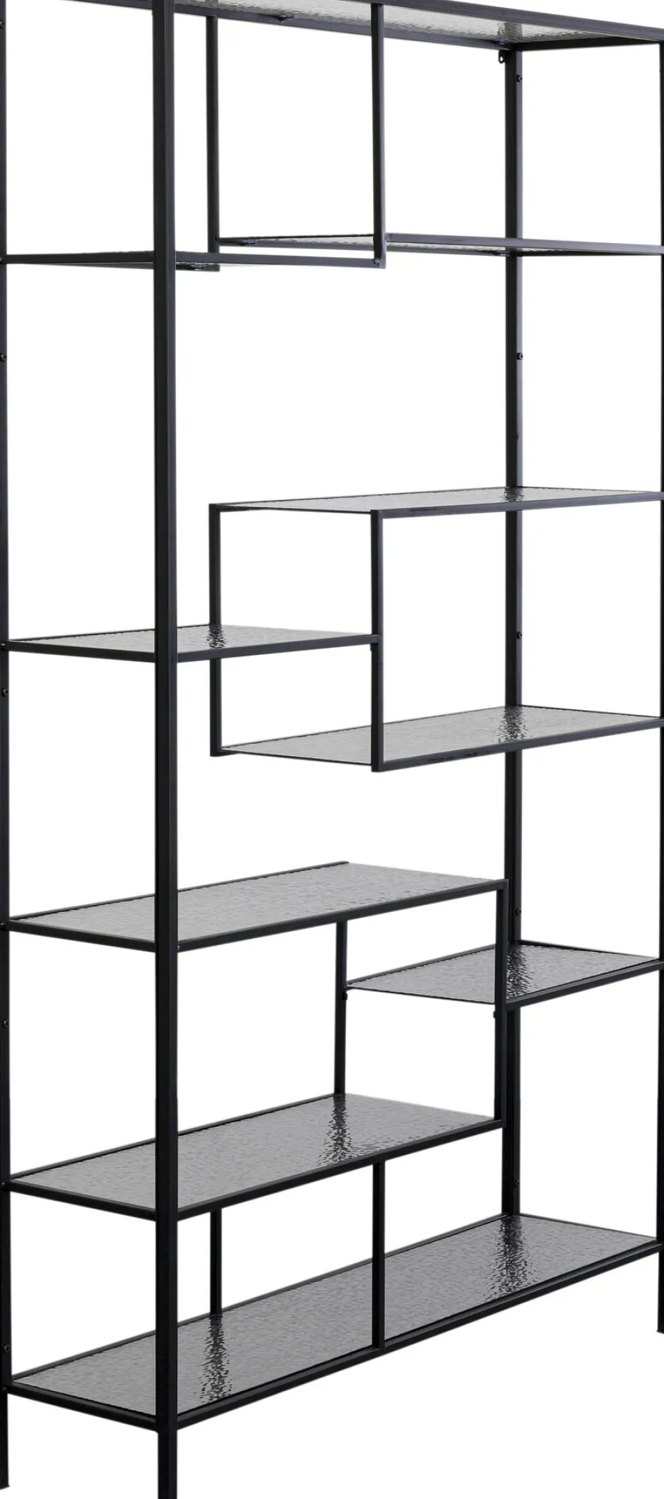 Outlet Wandkast Loft Black Bubble 115x195cm Kasten|Tuinmeubelen