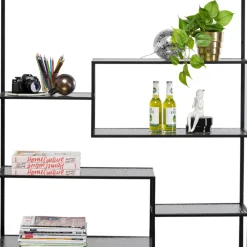 Outlet Wandkast Loft Black Bubble 115x195cm Kasten|Tuinmeubelen