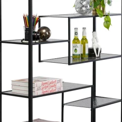 Outlet Wandkast Loft Black Bubble 115x195cm Kasten|Tuinmeubelen