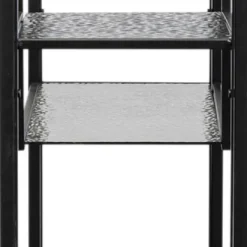 Outlet Wandkast Loft Black Bubble 115x195cm Kasten|Tuinmeubelen